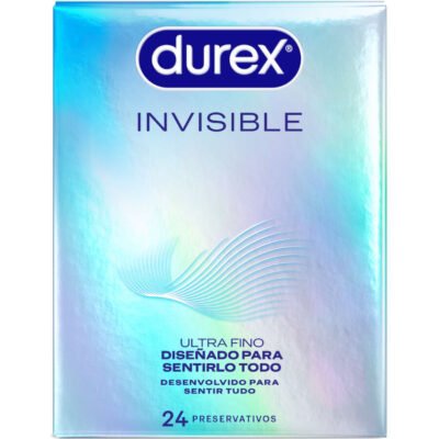 DUREX - PRESERVATIVOS INVISIBLE ULTRA FINO 24 UNIDADES