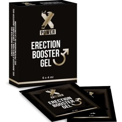 XPOWER - ERECTION BOOSTER GEL POTENCIADOR ERECCION 6 X 4 ML