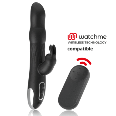 7818 BRILLY GLAM - MOEBIUS RABBIT VIBRATOR & ROTATOR COMPATIBLE CON WATCHME WIRELESS TECHNOLOGY
