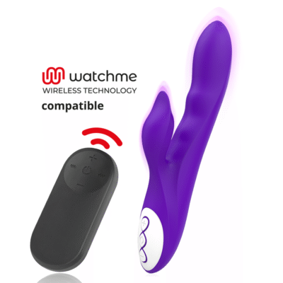 7135 GALATEA - GALO VIBRADOR LILA COMPATIBLE CON WATCHME WIRELESS TECHNOLOGY