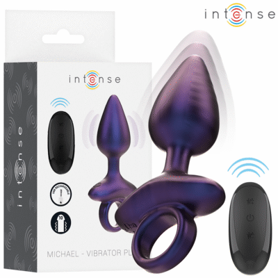 1209 INTENSE - MICHAEL PLUG ANAL VIBRADOR MODELO 2 CONTROL REMOTO