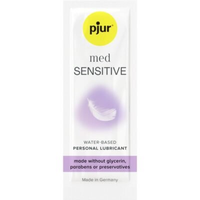 PJUR - MED SENSITIVE GLIDE LUBRICANTE BASE AGUA 2 ML