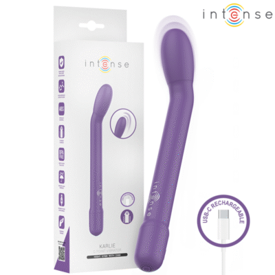 INTENSE - KARLIE ESTIMULADOR PUNTO-G RECARGABLE MORADO