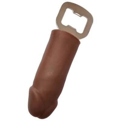 DIABLO PICANTE - ABRIDOR CON FORMA PENE GOMA MULATO