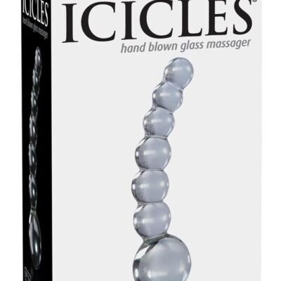 8666 ICICLES - N. 66 MASAJEADOR TRANSPARENTE