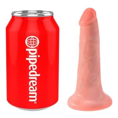 6139 KING COCK - PENE REALÍSTICO 14 CM COLOR NATURAL
