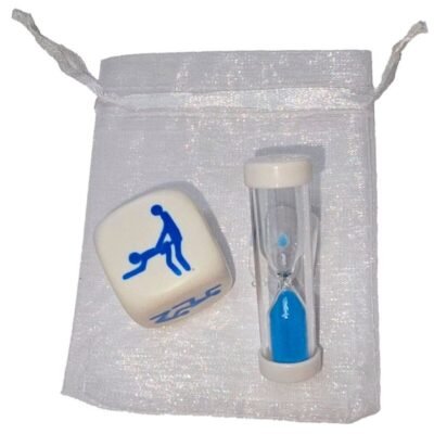 2704 DIABLO PICANTE - DADO KAMASUTRA DE POSTURAS PARA CHICOS CON RELOJ DE ARENA