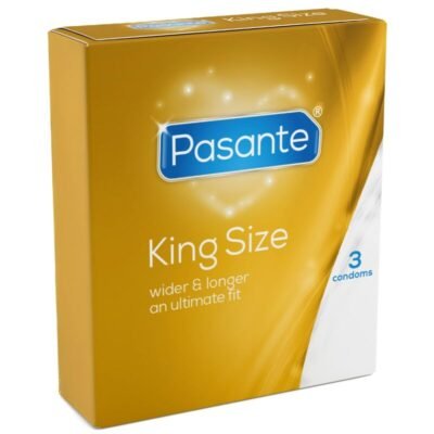 PASANTE - CONDOMS KING SIZE 3 UNITS