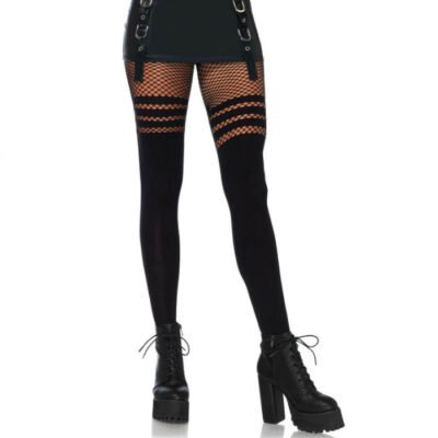 11920 LEG AVENUE - PANTYHOUSE MEDIAS REJILLA NEGRO