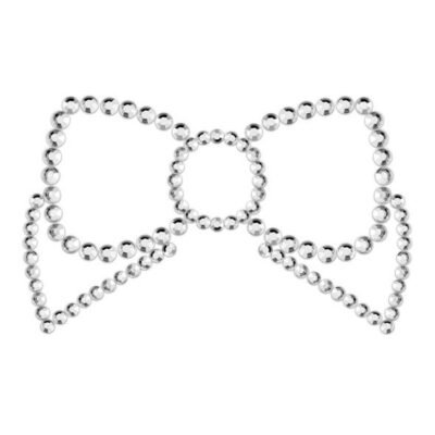 12329 BIJOUX - MIMI BOW CUBRE PEZONES PLATA
