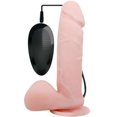 4553 BAILE - VIBRADOR REALÍSTICO OLIVER CON FUNCION ROTACIÓN