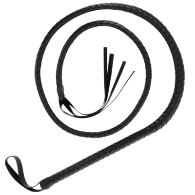 11110 DARKNESS - LÁTIGO BONDAGE NEGRO 210CM