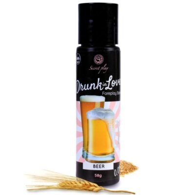 1806 SECRETPLAY - LUBRICANTE DRUN IN LOVE CERVEZA 60 ML