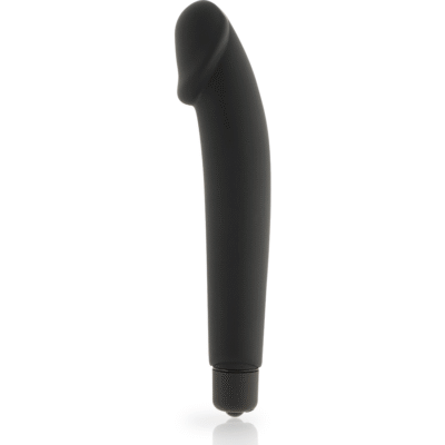7463 DOLCE VITA - REALISTIC VIBRADOR SILICONA NEGRO