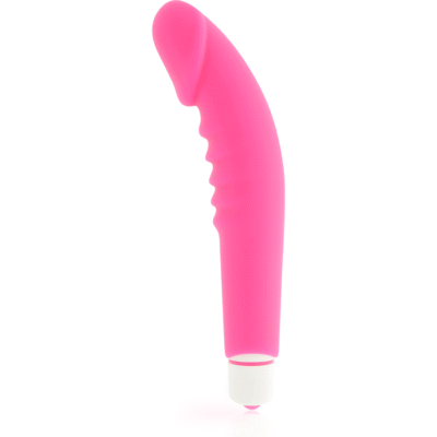 7464 DOLCE VITA - REALISTIC PLEASURE VIBRADOR SILICONA ROSA