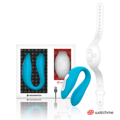 7545 WEARWATCH - VIBRADOR DUAL TECHNOLOGY WATCHME AÑIL/NÍVEO