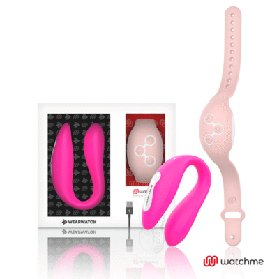 7554 WEARWATCH - VIBRADOR DUAL TECHNOLOGY WATCHME FUCSIA / ROSA