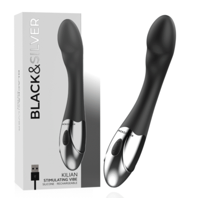 71227 BLACK&SILVER - KILIAN VIBRADOR PUNTO G