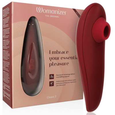 70756 WOMANIZER - CLASSIC 2 ESTIMULADOR DE CLÍTORIS BURDEOS