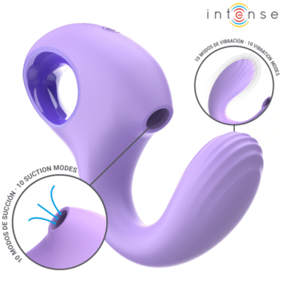 70944 INTENSE - BAXTER VIBRADOR & ESTIMULADOR VIOLETA