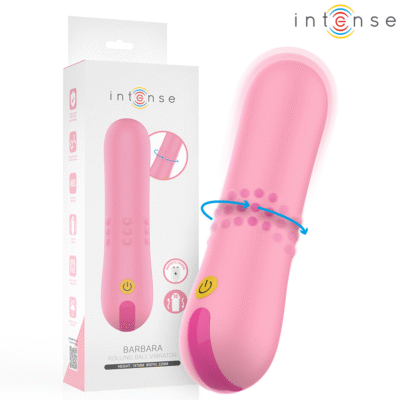 INTENSE - BARBARA VIBRADOR CON PERLAS GIRATORIAS