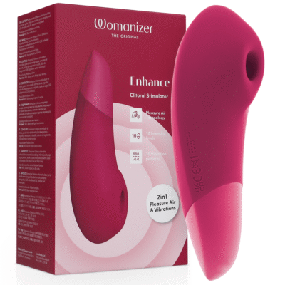 71722 WOMANIZER - ENHANCE ESTIMULADOR DE CLITORÍS ROSA VIBRANTE