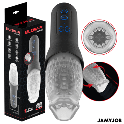 JAMYJOB - SPINJOB 2.0 MASTURBADOR CON THRUSTING Y ROTACIÓN