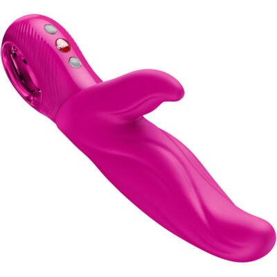 72976 FUN FACTORY - LADY BI VIBRADOR CONEJO MAGENTA