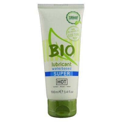 HOT - BIO LUBRICANT LUBRICANTE BIO BASE AGUA SUPERGLIDE 100 ML