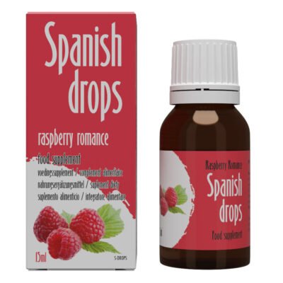 75939 COBECO - SPANISH DROPS RASPBERRY ROMANCE 15 ML