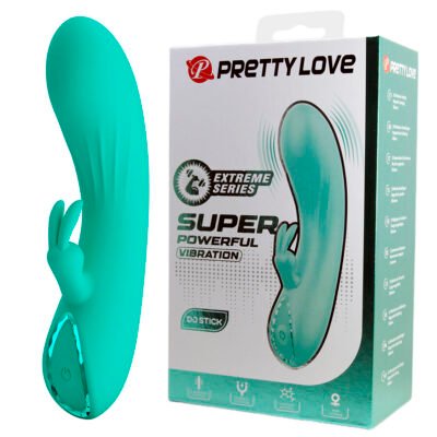 PRETTY LOVE- DJ STICK VIBRADOR PUNTO G TURQUESA
