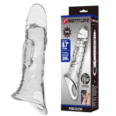 75029 PRETTY LOVE - FUNDA PARA PENE TRANSPARENTE