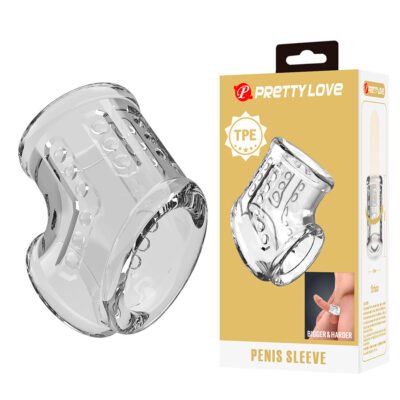 75034 PRETTY LOVE - FUNDA CORTA PARA PENE TRANSAPARENTE