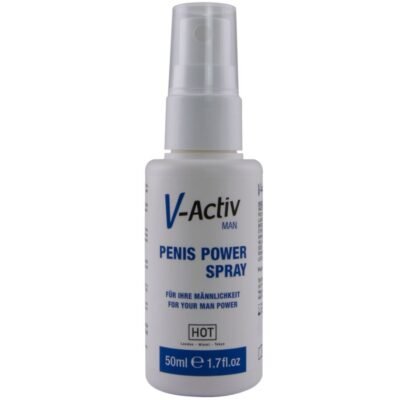 74055 HOT - V-ACTIV PENIS POWER SPRAY PARA HOMBRE 50 ML