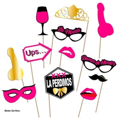 75707 DIABLO PICANTE - PHOTOCALL FIESTAS MODELO 2 - 12 UNIDADES