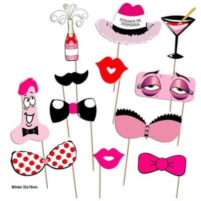 75706 DIABLO PICANTE - PHOTOCALL FIESTAS MODELO 1 - 12 UNIDADES