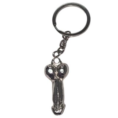 74319 DIABLO PICANTE - LLAVERO METAL PENE PLATA