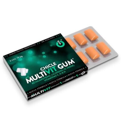 74194 WUG Multivit Gum ? 1 X 8 UDS | El chicle funcional que refuerza tus defensas cada día