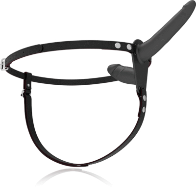 FETISH SUBMISSIVE ARNÉS DOBLE PENETRACIÓN NEGRO UP