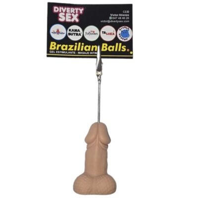 76723 DIABLO PICANTE - PENIS NOTES CLIP LIGHT TONE