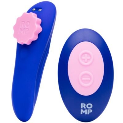 77257 ROMP - PARTY MAGNETIC VIBRATING SILICONE PANTIE WITH REMOTE CONTROL