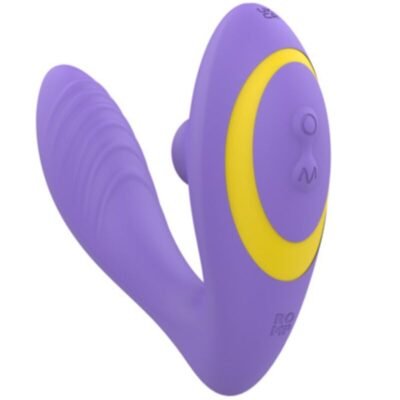 77406 ROMP - REVERB G-SPOT STIMULATOR AND CLITORAL SUCTION DEVICE PURPLE