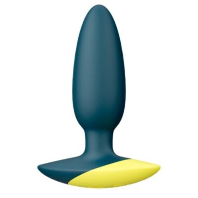 77245 ROMP - BASS PLUG ANAL VIBRATOR 10 CM GREEN