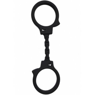76785 DIABLO PICANTE - SILICONE HANDCUFFS BLACK