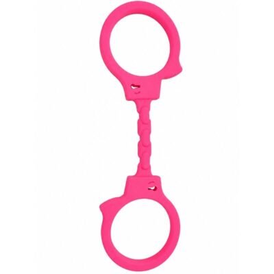 76784 DIABLO PICANTE - SILICONE HANDCUFFS PINK