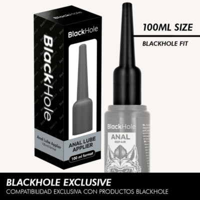 BLACK HOLE - ANAL LUBE APPLIER  L SIZE 100 ML