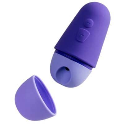 77410 ROMP - FREE CLITORAL STIMULATOR WITH LID 10 LEVELS RECHARGEABLE PURPLE