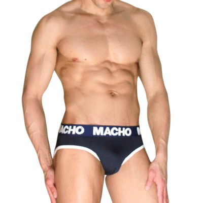78430 MACHO - MCH008 NAVY BLUE CLASSIC SLIP S