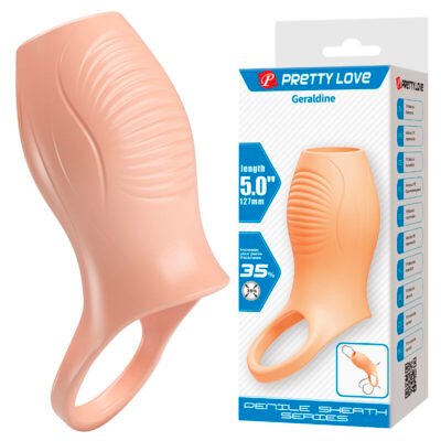 78959 PRETTY LOVE - GERALDINE THICKENING PENIS SHEATH