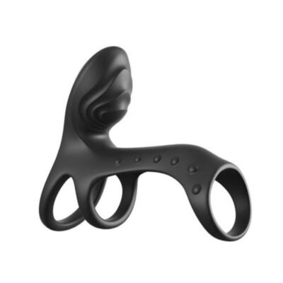 78206 FANTASY C-RINGZ - ULTIMATE COUPLES CAGE PRO VIBRATING COCK RING 19.5 CM